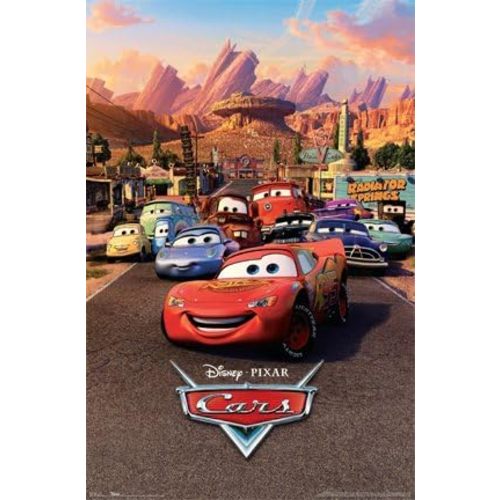 Trends International Disney Pixar Cars - One Sheet Wall Poster, 34L x 22.4W, Unframed Version