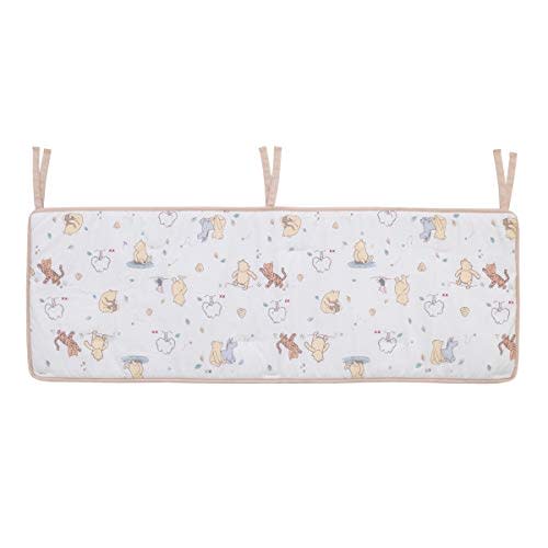 Disney Winnie The Pooh Crib Rail Guard Cover with Ties