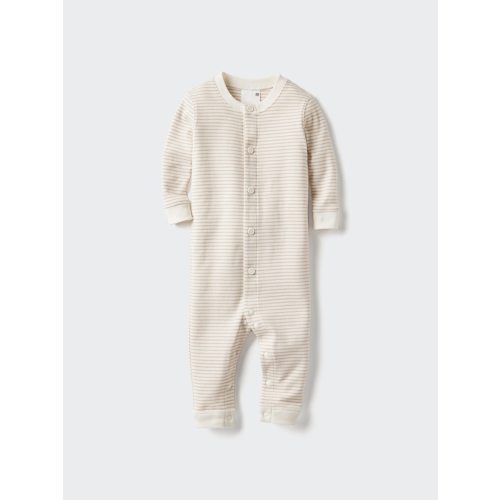 Baby One Piece Outfit Long Sleeve | Striped | UNIQLO US