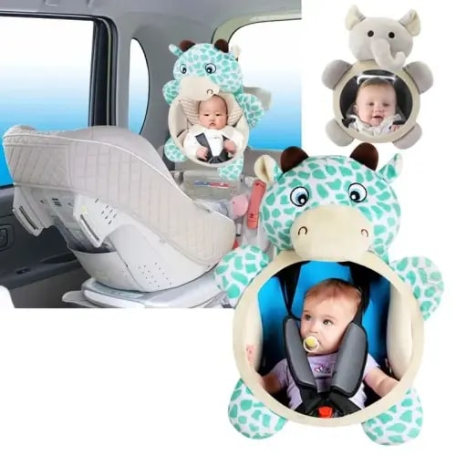 Baby Car Mirror Safety Car Seat Mirror Rear Facing Car Seat Mirror Wide Crystal Clear View Shatterproof Car Kids Monitor - AliExpress