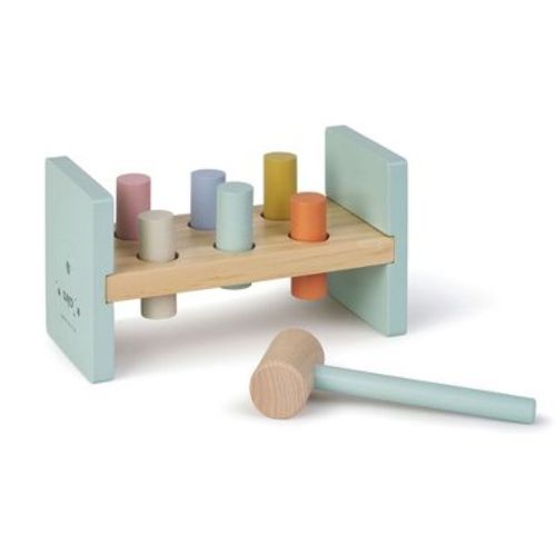 Saro Classic Wooden Pounding Bench With Mallet