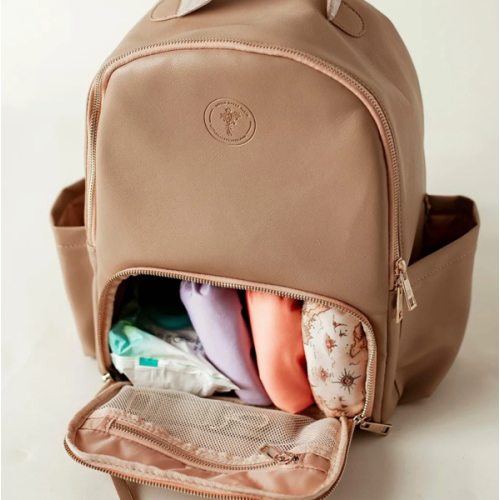 Vegan Leather Diaper Bag