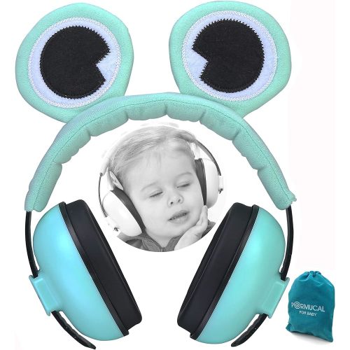 PORMUCAL Baby Ear Protection For Babies For 3 Months To 2+ Years Noise Reduction Ear Muffs For Infant And Toddlers.