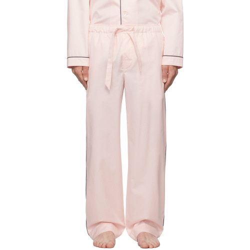Pink Sateen Pyjama Pants