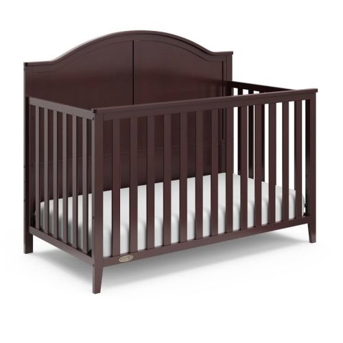 Graco Wilfred 5-in-1 Convertible Crib, Color: Espresso