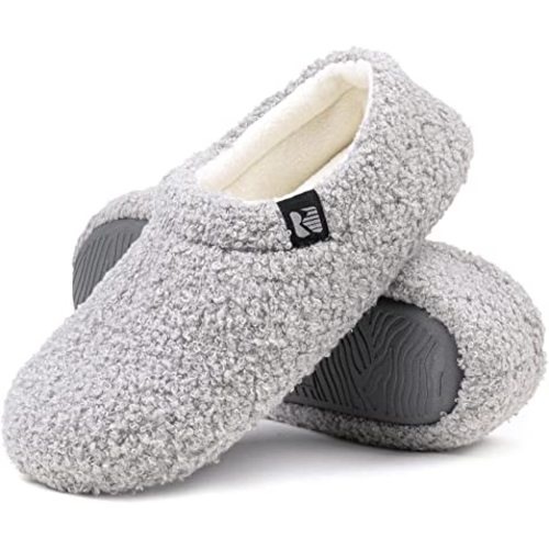 RockDove Women's Teddy Fleece Closed Back Indoor Slipper