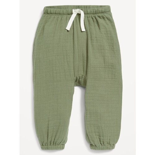 Double-Weave Jogger Pants for Baby