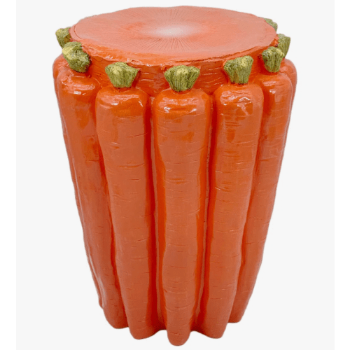 Side Table, Carrot
