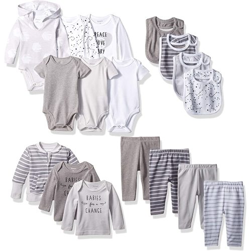 Hanes Ultimate Baby Flexy-17 Piece Cool Weather Essentials Set