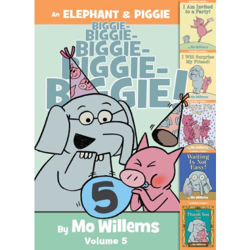 An Elephant & Piggie Biggie! Volume 5 by Mo Willems, Hardcover | Barnes & Noble®