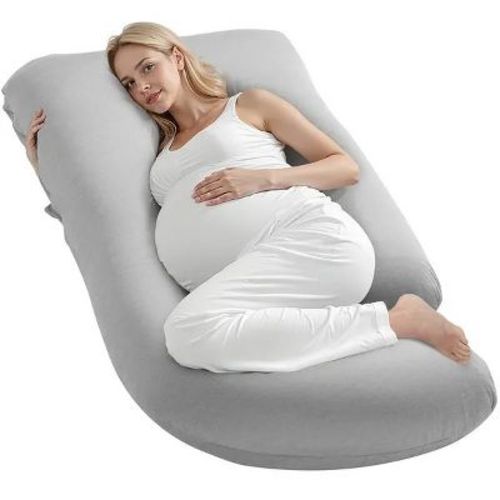 G-Shaped Full Body Pregnancy Pillow, Ultra Soft Maternity Support for Sleeping, Washable Cover for Back, Belly, Hips and Legs Relief