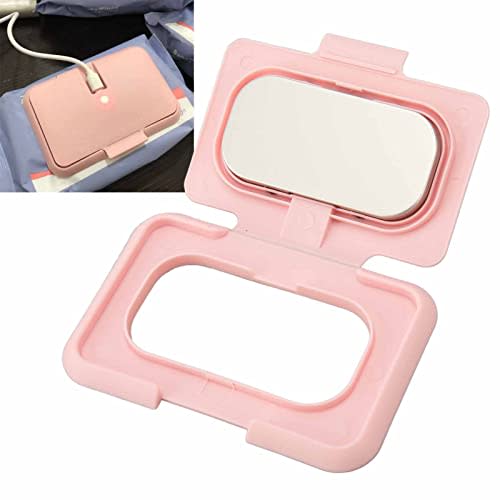 Wipe Warmer Baby Warmer Heat Dispenser Usb Rechargeable Travel Holder Refillable Constant Temperature Ultra Wipe Warmer For Home Car Travel Wipe Warmer