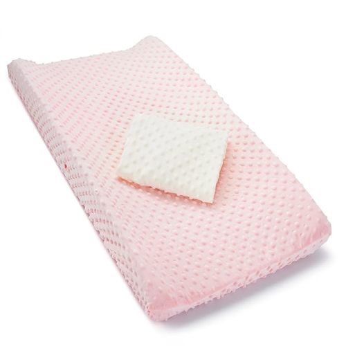 Munchkin® Diaper Changing Pad Covers, 2 Pack, Pink/White