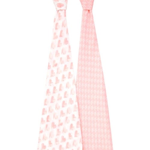 essentials cotton muslin swaddles 2 pack
