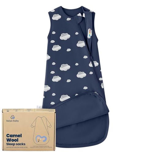 Unisex Sleeping Bag for Babies and Toddlers 0.5 Tog Sleep Sack 6-18 Months, Newborn Sleep Sack, Wearable Blanket Baby,One Piece Sleeveless,Gifts for Baby