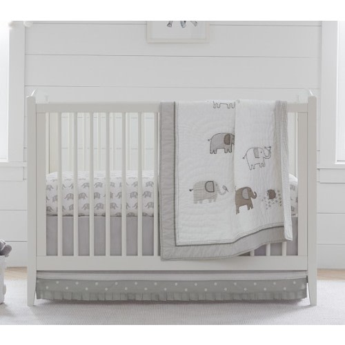 Taylor Elephant Baby Bedding | Crib Bedding | Pottery Barn Kids