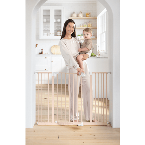 Baby Safety Gate with 3 Extensions, One Size