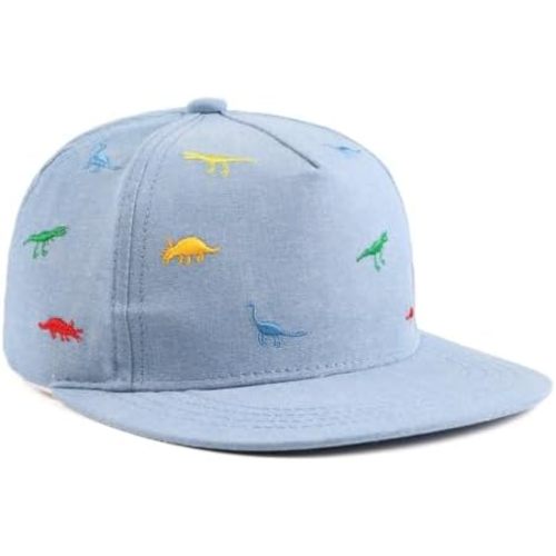 Peecabe Toddler Baseball Hat Novelty Boy Girl Sun Cap Flat Brim Kid Baseball Hats 6M-8Y