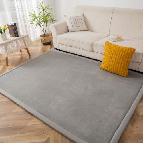 Memory Foam Soft Padded Baby Play Mats Area Rug with Non-Slip Bottom