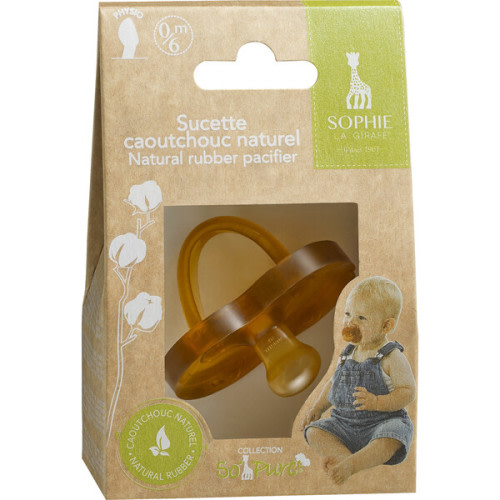 So'Pure Natural Rubber Pacifier - Sophie la Girafe | Maisonette