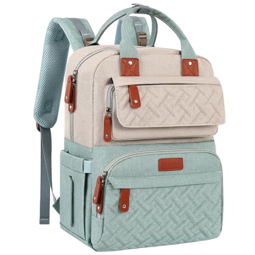 Legestori Diaper Bag Backpack, Baby Diaper Bag for Girls Boys, Multipurpose Baby Backpack for Women, Large Baby Essentials Travel Bag with Insulated Pockets and Stroller Straps