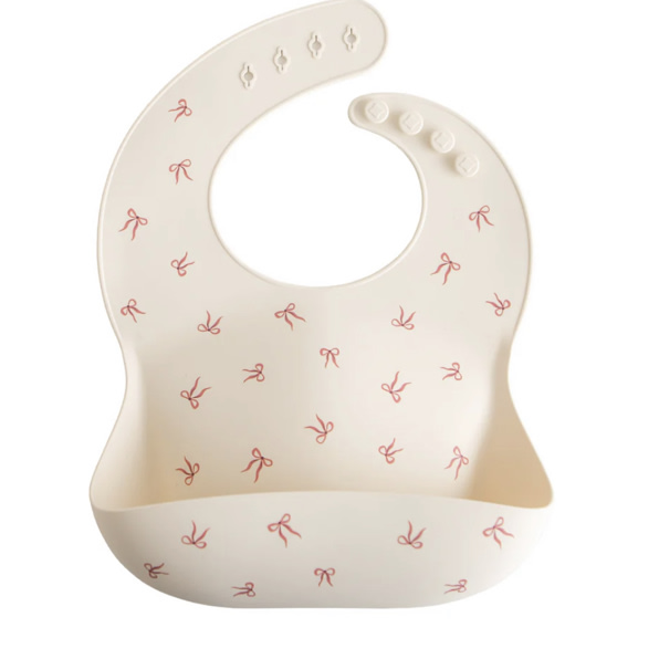 Silicone Baby Bib – Apple Blossom Baby And Decor