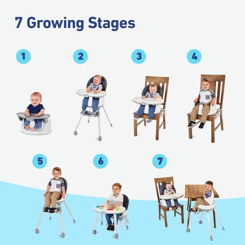 Graco Floor2Table 7-in-1 Highchair Infant Toddler Feeding Seat with Tray