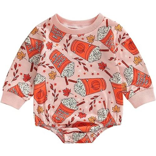 Easter Newborn Baby Girl Clothes Fuzzy Bunny Embroidery Romper Sweatshirt Bubble Jumpsuit Toddler Baby Girl Outfit