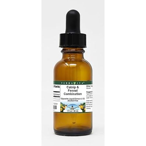 Catnip & Fennel Combination Glycerite Liquid Extract (1:5) - No Flavor (1 oz, ZIN: 522232)