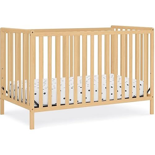 Delta Children Heartland 4-in-1 Convertible Crib, Natural