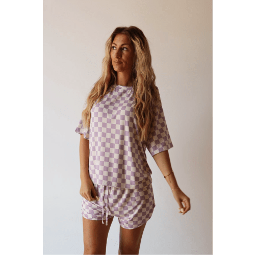 Women's Bamboo Short Set | Grape Soda