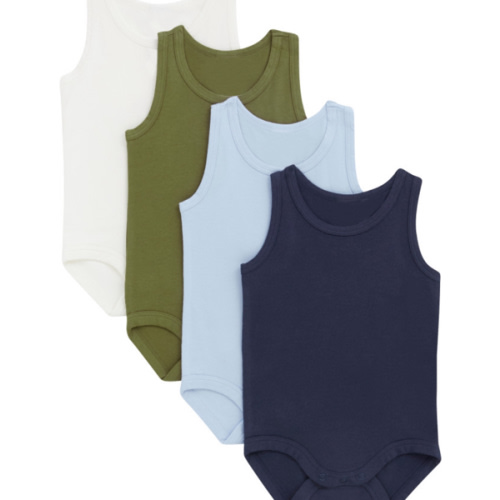 Bonds Everyday Singletsuit 4 Pack | Baby Baby Bodysuit | BWCMA