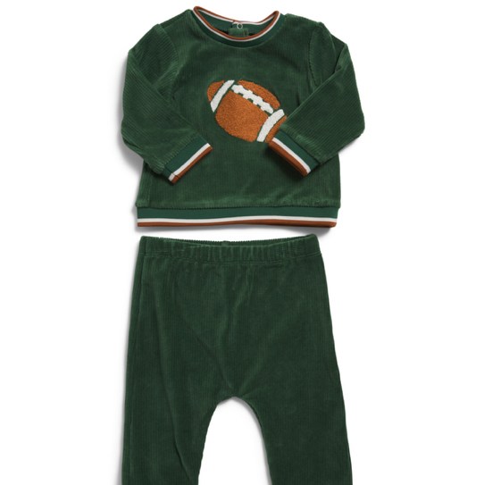 Football Crewneck And Pants Set
