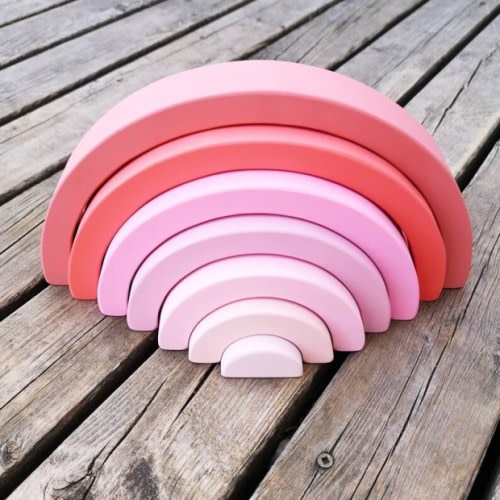 ArborandAnchor Pink Monochrome Rainbow Stacker