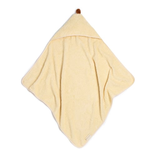 Organic Cotton Bath Cape, Vanilla | Smallable
