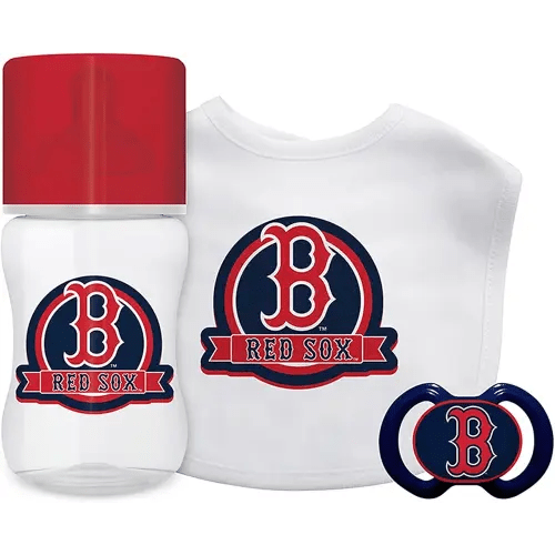 Baby Fanatic Brs2030: Boston Red Sox 3-Piece Gift Set