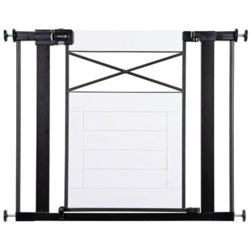 Safety 1st Easy Install Modern Farmhouse Baby Gate - White