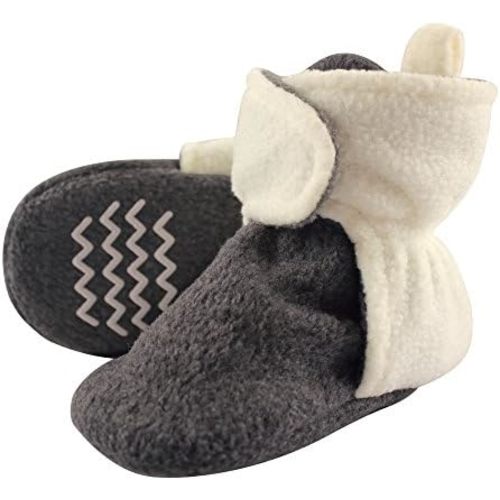 Hudson Baby Unisex-Child Cozy Fleece Booties Winter Accessory Set