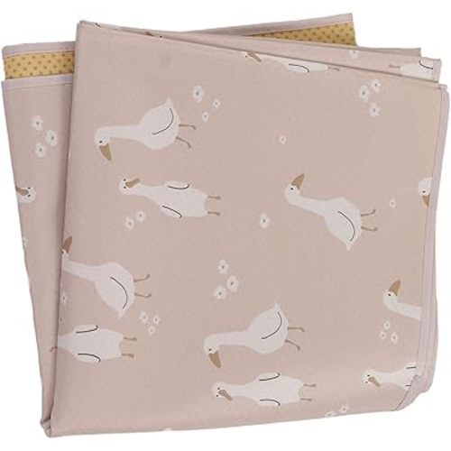 Large Waterproof Portable Foldable Infant Play Mat for Crawling, Non Slip Back, Easy to Clean, Outdoor Picnic Mat