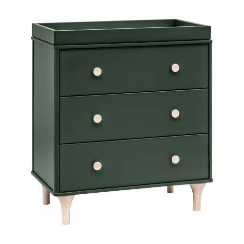 Lolly 3-Drawer Changer Dresser with Removable Changing Tray