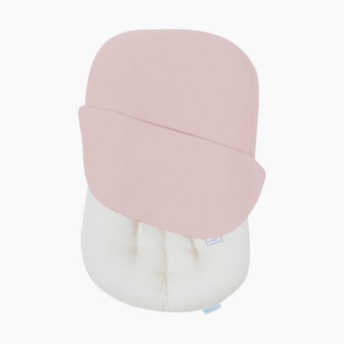 Snuggle Me Organic Infant Lounger + Cover Bundle - Petal
