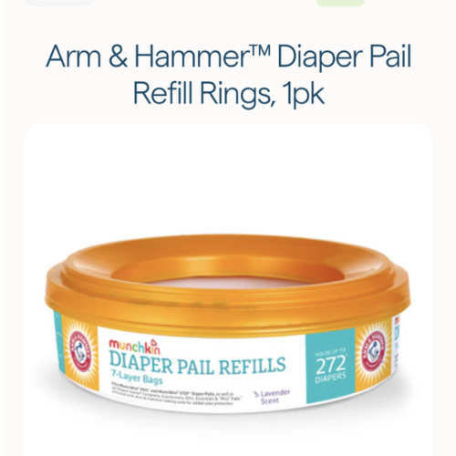 Arm & Hammer™ Diaper Pail Refill Rings | Munchkin