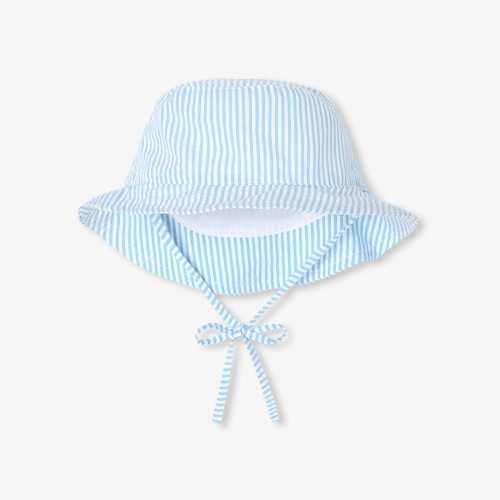 Baby boy bob in striped cotton