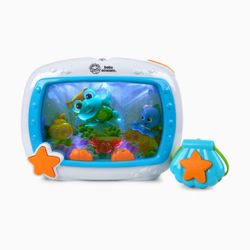 Sea Dreams Soother Musical Crib Toy and Sound Machine - Blue