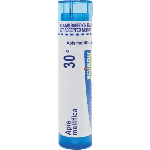 Boiron Apis Mellifica 30C, 80 Pellets, Homeopathic Medicine for Insect Bites