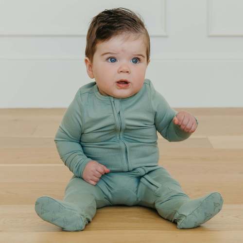Zip-Up Footie Pajama - Briar