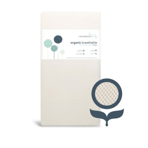 Organic Breathable Baby Crib Mattress (2-Stage)
