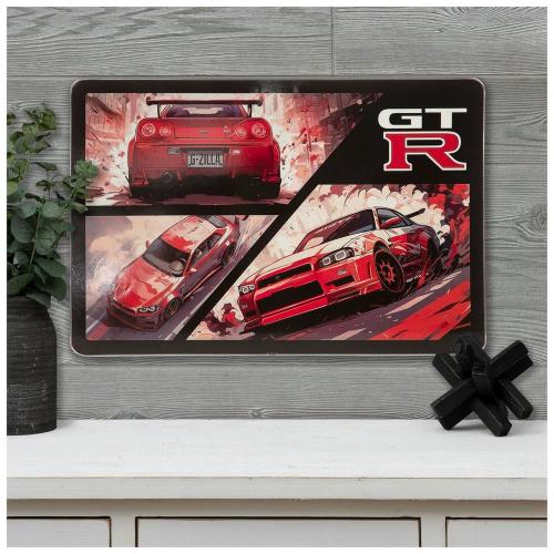 Nissan GT-R Wood Wall Decor