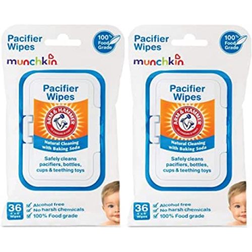 Munchkin Arm and Hammer Pacifier Wipes (2 Pack)