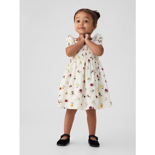 Gap × DÔEN Baby Smocked Dress